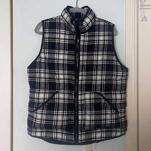 Black & White Quilted Vest